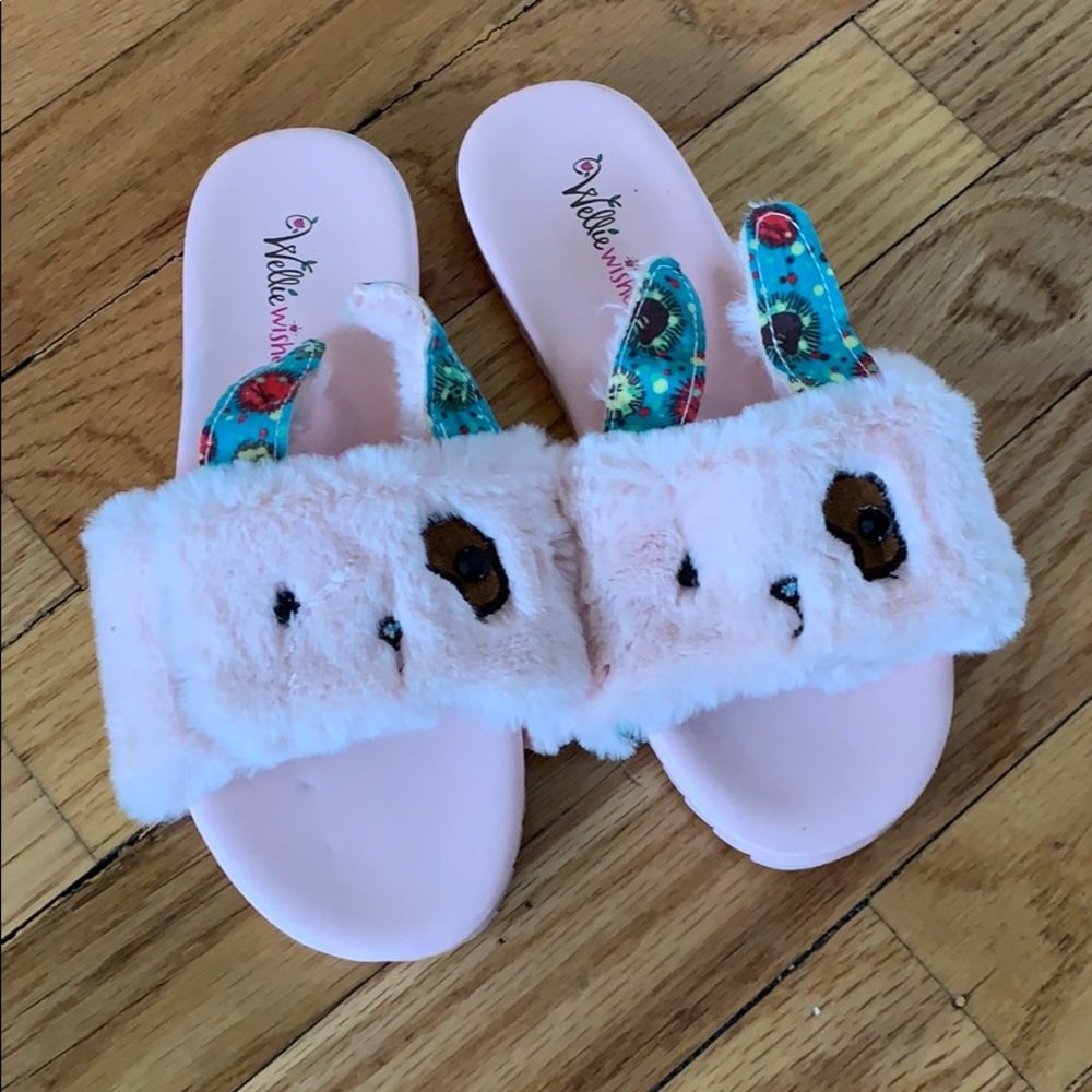 WELLIE WISHERS Willa Carrot Slide Sandal like new
